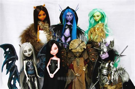 Dolls By Melenka On Deviantart Monster High Dolls Monster High