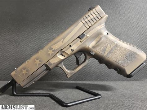 Armslist For Sale Glock 17 Gen 3 9mm Burnt Bronze American Flag 17rd