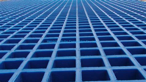 Frp Molded Grating Fiberglass Grating For Platform Walkway Treads Strong Frp Molded Grating