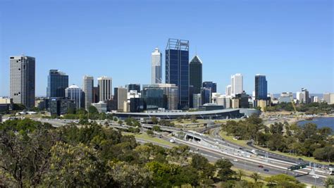 Skyline and Cityscape view of Perth, Australia image - Free stock photo ...