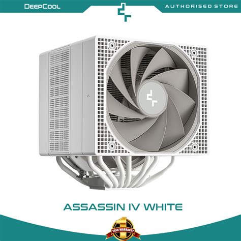 Air Cooler Assassin 4 - DEEPCOOL ASSASSIN IV WHITE Premium CPU Air Cooler, Dual-Tower, 120 ...