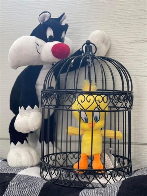 Sylvester The Cat And Tweety Bird In A Cage Scentsy Buddy Sylvester