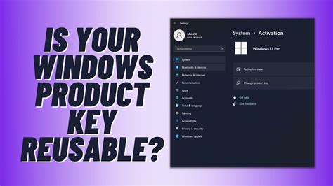 What You Need To Know About Your Windows Product Key Youtube