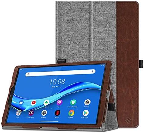 Casebot Funda Para Lenovo Tab M Plus De Pulgadas Piel Sint Tica