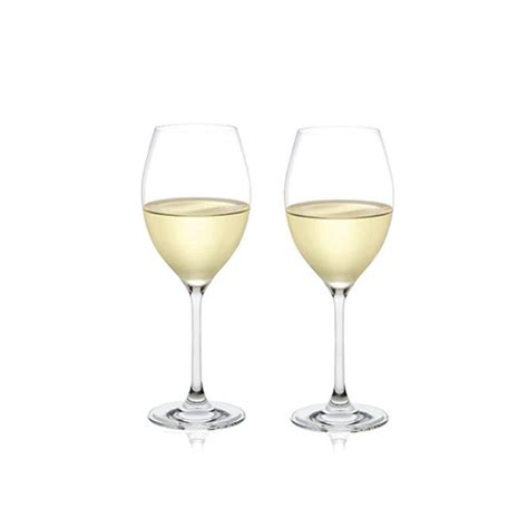 White wine glasses