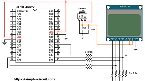 Mikroc Projects Simple Circuit