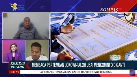 Ini Kata Direktur Eksekutif Parameter Politik Soal Jokowi Paloh Bertemu