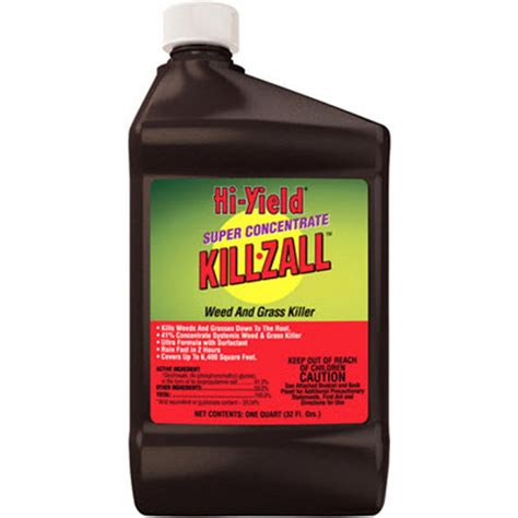 Hi Yield Super Concentrate Killzall Weed And Grass Killer