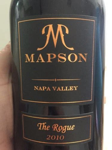 Mapson The Rogue Vivino Us