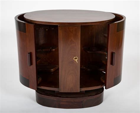 An Oval Shaped Mahogany Bar Cabinet – Avery & Dash Collections