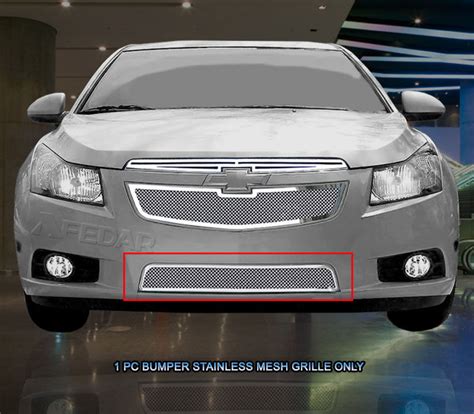 Fedar Formed Mesh Grille Combo Insert For 2011 2014 Chevy Cruze Ltltz