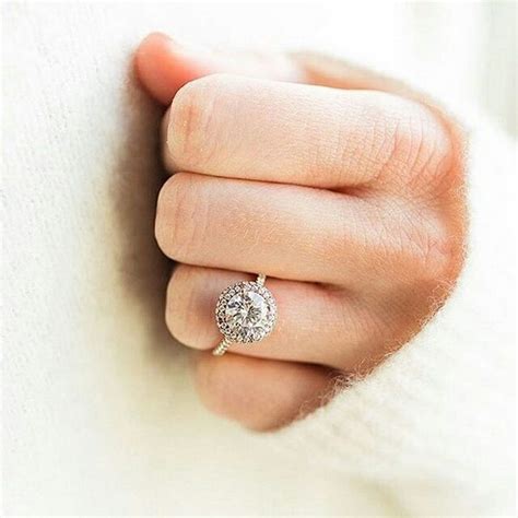 James Allen Diamond Engagement Ring 17085R14 | My Deer Flowers