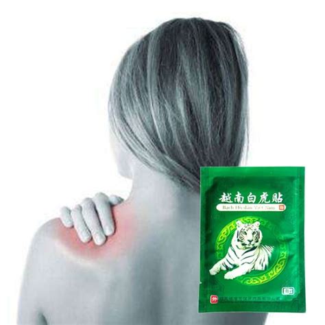 Powerful Efficient Vietnam White Tiger Pain Relief Patch Relieving