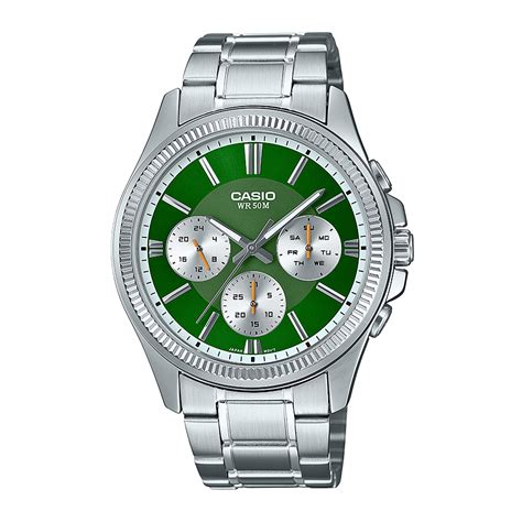 Reloj CASIO MTP 1375D 3A Acero Hombre Plateado Btime