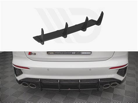 Maxton Design Street Pro Rear Diffuser Audi S3 8y 2020 Wayside Performance Ltd