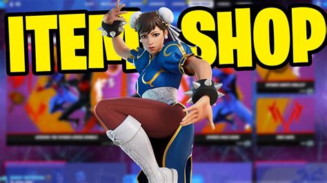 CHUN LI SKIN RETURN RELEASE DATE In Fortnite Item Shop June 2023 YouTube