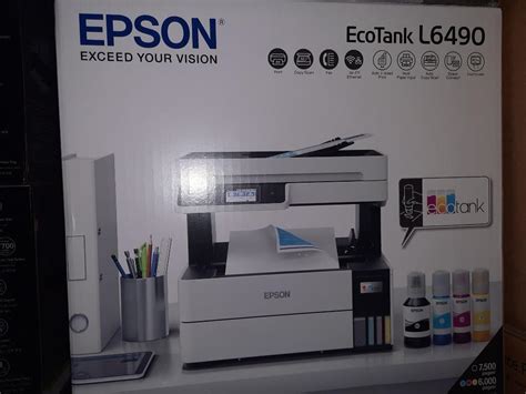 Epson L6490 Print Scan Copy Fax ADF Auto Duplex WiFi Network Ink