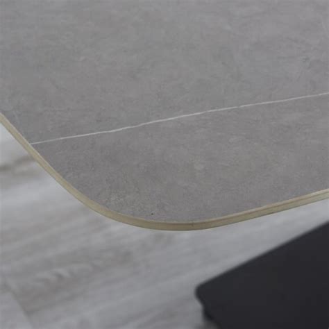 ceramic top dining table elegant  practical design easy home