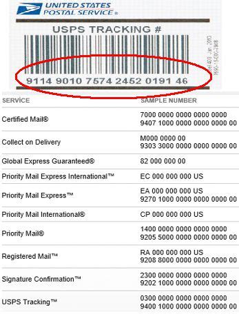 Xpresspost Tracking Number