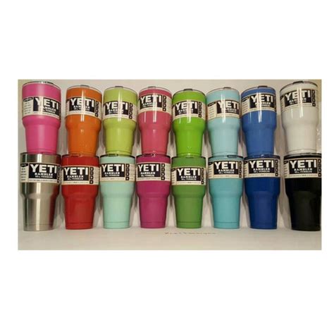 Yeti Authentic All Colors 30oz Rambler Tumbler Cup Mug