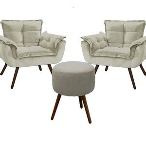 Kit X Cadeiras Clarice Cleo Nude Leroy Merlin