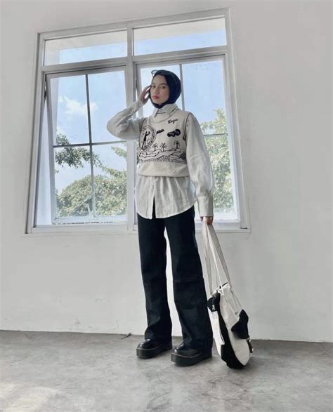 Inspirasi Ootd Hijab Untuk Kuliah Trendy Dan Nyaman