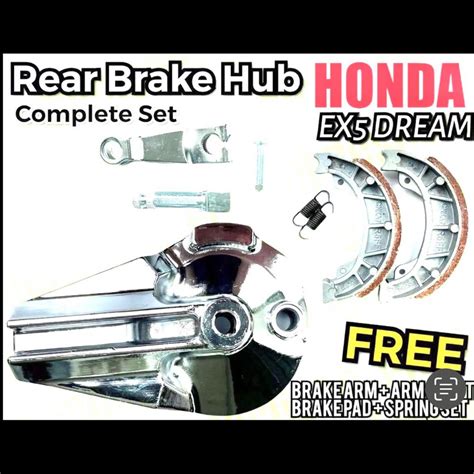 Honda Ex Dream Chrome Full Set Wave Wave Front Rear Buyung