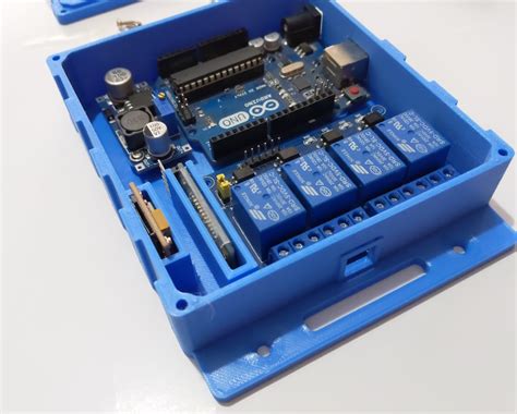 Stl File 3d Printed Arduino Uno Home Automation Enclosure 60 Off