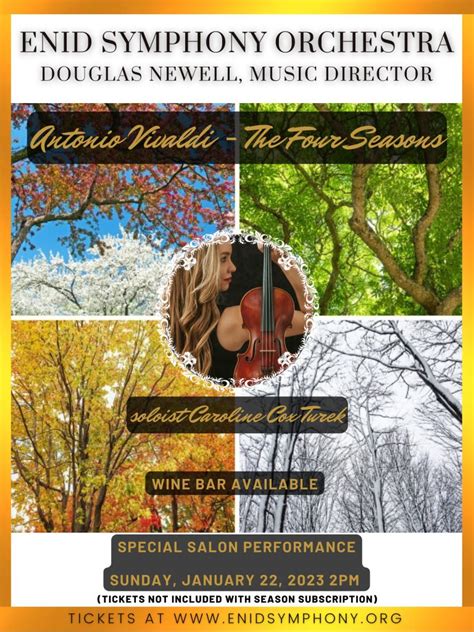 Antonio Vivaldi- The Four Seasons – Visit Enid Oklahoma