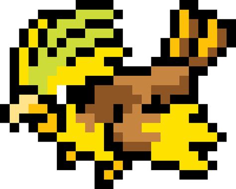 Download Shiny Pidgeot Pokemon Pixel Art Pidgey Png Image With No