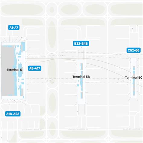 London Heathrow Airport Terminal 3 Interactive Map & Guide