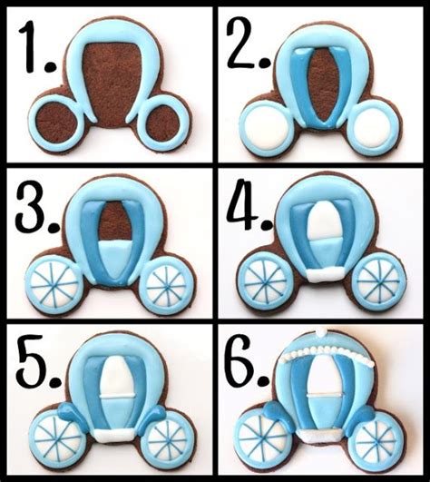 Princess Carriage Cookies Tutorial