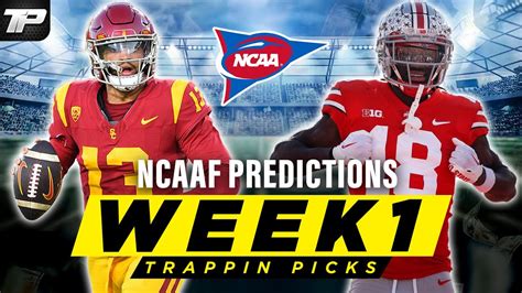 College Football Week 1 Predictions Ncaa Football Odds Picks And Best