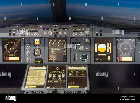 Airbus a380 interior hi-res stock photography and images - Alamy