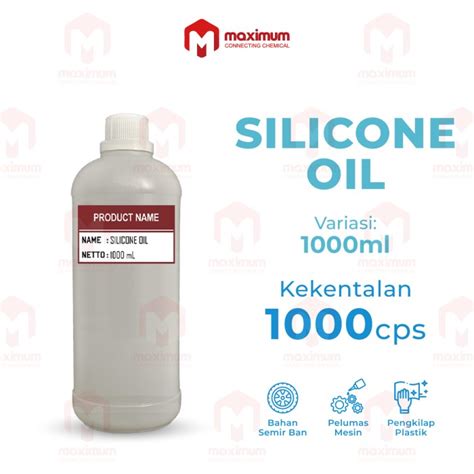 Jual Silicone Oil 1 Liter Minyak Silicone 1 Liter Pelumas 1 Liter