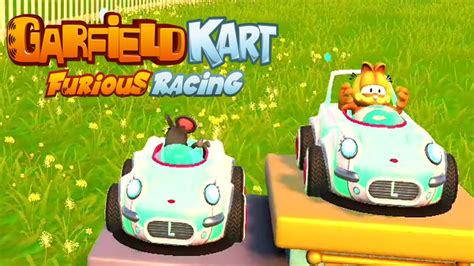 Garfield Kart Furious Racing Full Gameplay Walkthrough Longplay Youtube