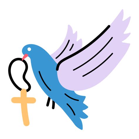 holy spirit generic color fill icon