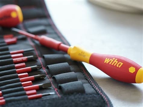 Wiha Softfinish Electric Slimvario Screwdriver Set Piece Only