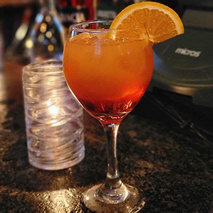 Aperol Spritz Cocktail Recipe Home Bar Menu