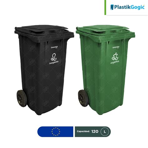 Combo Ecol Gico Contenedor De Ruedas Plastik Gogic L Reko