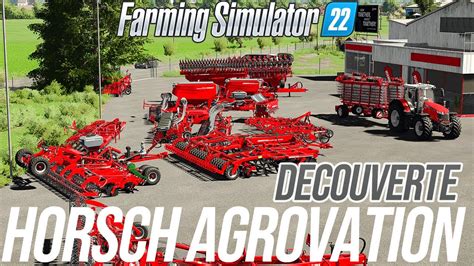 DÉCOUVERTE DU DLC HORSCH AGROVATION Une belle surprise Farming