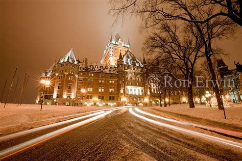 Chateau Frontenac On Christmas Eve Image 081224c7568 By Ron Erwin