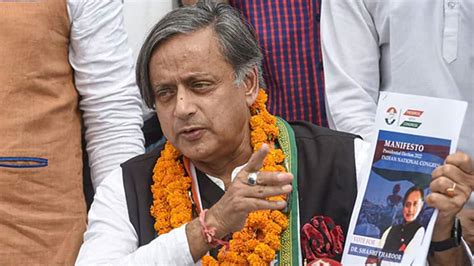 Congress Presidential Poll Shashi Tharoor Makes Map Blunder In Congress Poll Manifesto