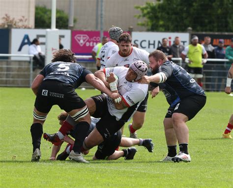 Rugby Fédérale 1 Annonay corrigé à Berre L Etang