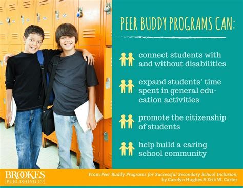 4 Benefits Of A Great Peer Buddy Program Inclusion Iechat