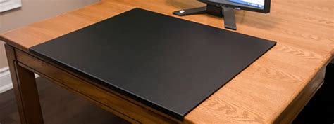 Edge leather desk pad - Prestige Office Accessories