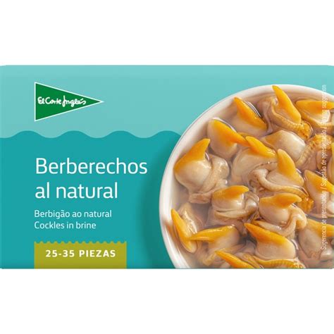 Comprar Berberechos Al Natural Sin Gluten Piezas Lata G Neto