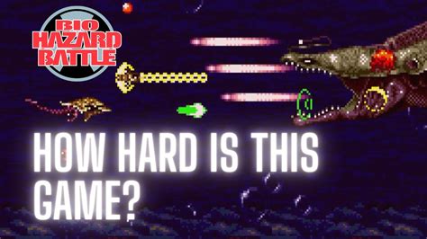 How Difficult Is Bio Hazard Battle On Sega Genesis Youtube