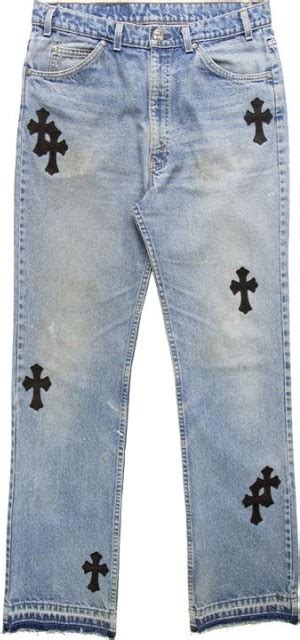 Chrome Hearts Patchwork Denim Jeans Whats On The Star