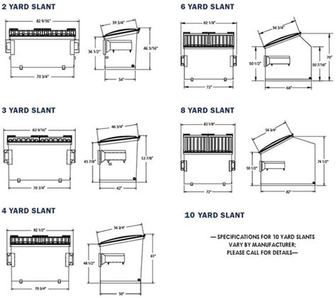 Dumpster Sizes Garbage Truck Dumpster Rental